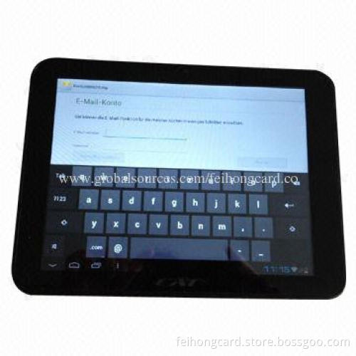 8-inch Android Tablet PC with Dual Cortex-A9, 1.5GHz and Dual Camera, HDMI, 3G